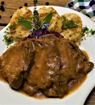 KücheDaheim - Sauerbraten-Gericht